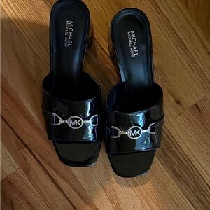 Michael Kors Black heeled sandals